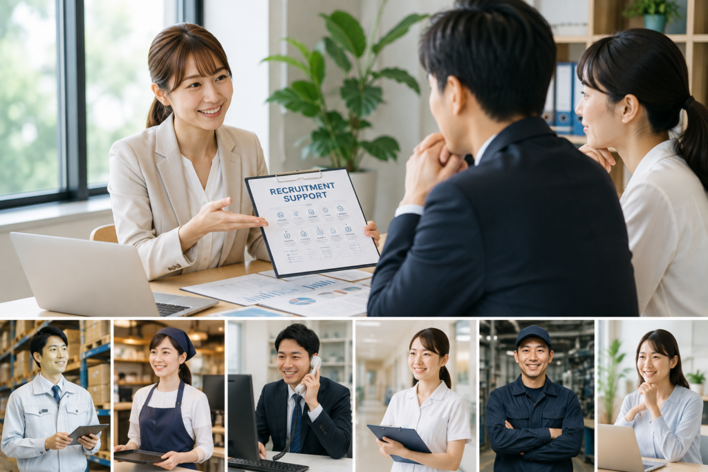 エスエスライン株式会社の求人・採用支援をイメージした採用相談の様子